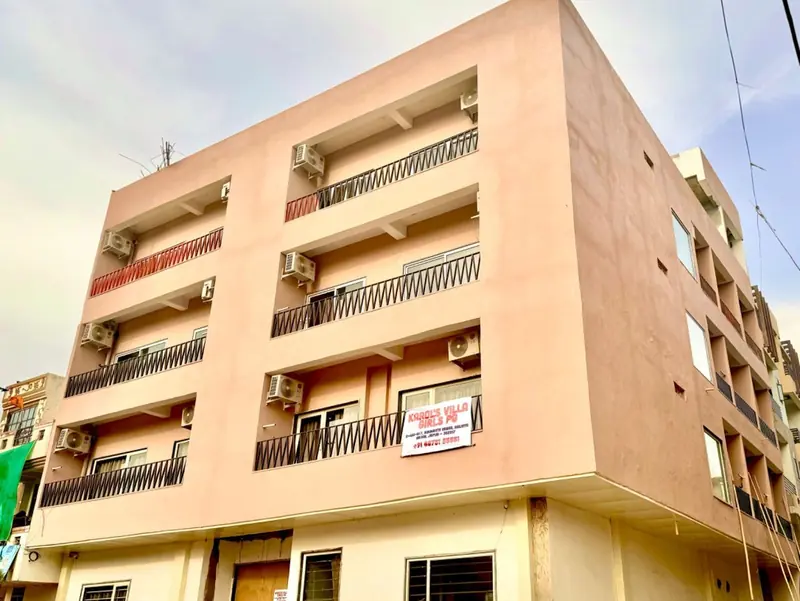 Villa exterior of Karol's Villa Girls PG at D-666/D-667 Siddharth Nagar, Malviya Nagar